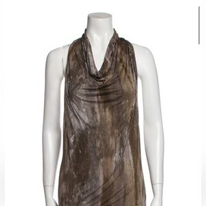 Helmut Lang Cowl Neck Tank